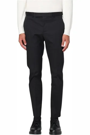 PT Torino Byxor, Herr, 2Xl, Modernt Svarta Slim-Fit Byxor