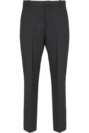 Balmain Byxor, Herr, 2Xl, Raka ben skräddade yllebyxor
