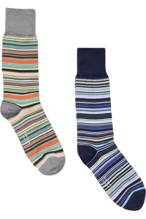 Paul Smith Underkläder, Herr, ONE Size, Bomull, Randiga Bekväma Strumpor