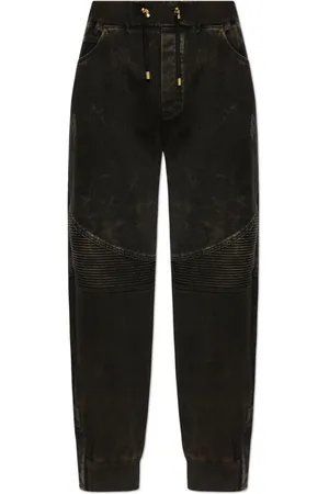 Balmain Byxor, Herr, W34, Bomull, Byxor med vintageeffekt