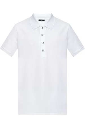 Balmain Topp, Herr, S, Bomull, Bomullspolo