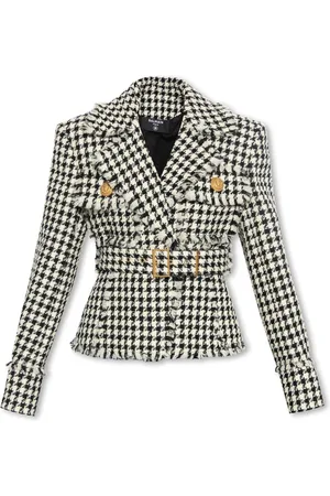 Balmain Jacka, Dam, M, Tweed, Tweedkavaj med kavajslag