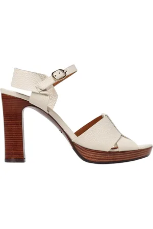 Chie Mihara Skor, Dam, 39 EU, Läder, Elegant Läderklack Sandaler