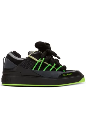 Balmain Skor, Herr, 44 EU, Läder, B-Court Puffy Skate Trainers