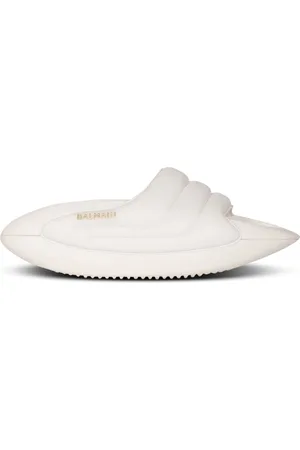 Balmain Skor, Dam, 39 EU, Läder, B-It vadderade lädermules