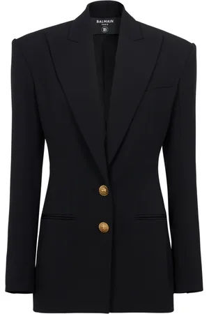 Balmain Jacka, Dam, S, Kavaj med insvängd midja och 2 knappar