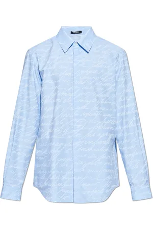 Balmain Skjorta, Herr, L, Bomull, Love Letter Långärmad Skjorta