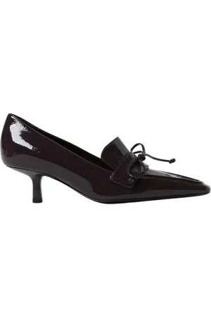Burberry Skor, Dam, 36 EU, Läder, Svart Patent Kitten Heel Pumps