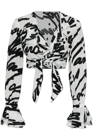 Balmain Blusar & Skjortor , Dam, XS, Silk Top