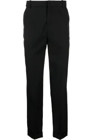 Balmain Byxor, Herr, 2Xl, Svarta Byxor med Låg Klack