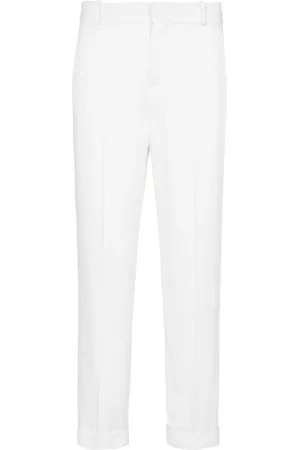 Balmain Byxor, Herr, L, Monogram satinbyxor