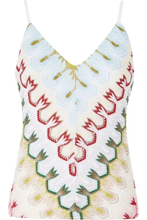 Missoni Topp, Dam, S, Multifärgad Stilfull Top för Kvinnor