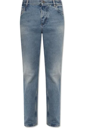 Balmain Jeans, Herr, W29, Jeans med logotyp