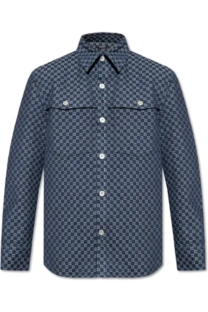 Balmain Jacka, Herr, M, Jeansjacka med monogram