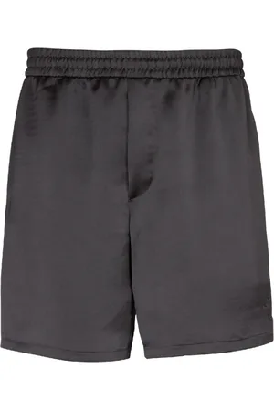 Balmain Shorts, Herr, M, Polyester, PB Signature satinshorts