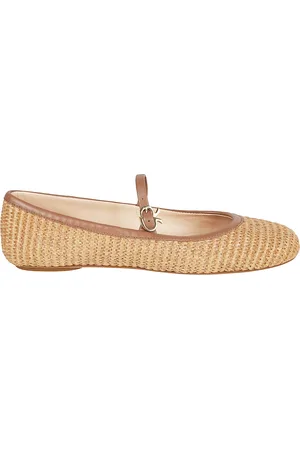 Gianvito Rossi Skor, Dam, 39 EU, Läder, Platta skor Carla