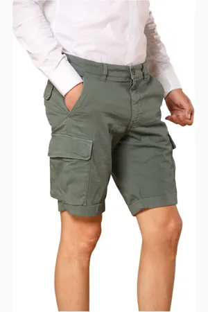 Masons Shorts, Herr, M, Bomull, Slim Fit Cargo Bermuda Shorts