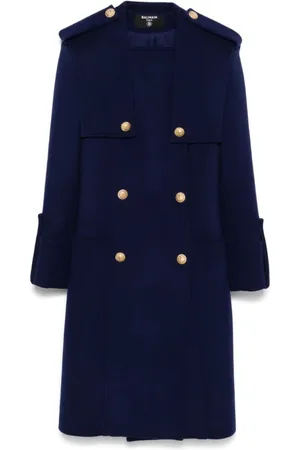 Balmain Kappa, Dam, S, Double-Breasted Coat
