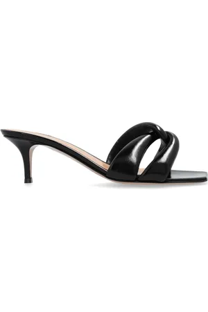 Gianvito Rossi Skor, Dam, 38 1/2 EU, Läder, Klackmules