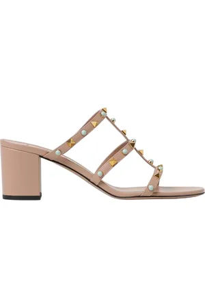 VALENTINO GARAVANI Skor, Dam, 41 EU, Läder, Läderklack Sandaler