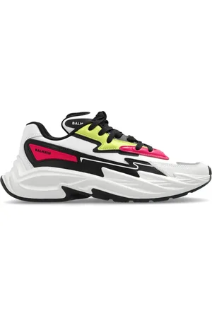 Balmain Skor, Dam, 36 EU, Läder, Spring-Rodd sneakers