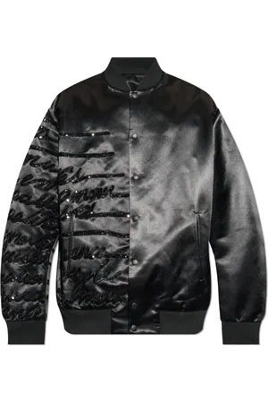 Balmain Jacka, Herr, M, Bomberjacka med skimrande applikationer