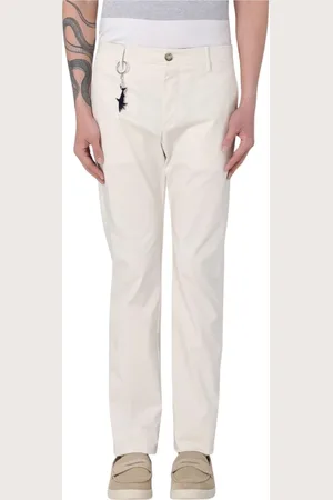 Paul & Shark Byxor, Herr, L, Bomull, Ivory Classic Fit Byxor