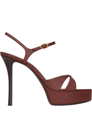 Saint Laurent Skor, Dam, 39 EU, Stiliga Sommar Sandaler