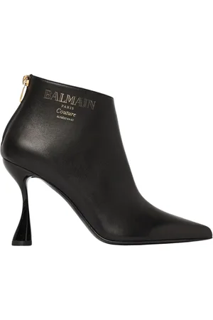Balmain Skor, Dam, 39 EU, Ankelboots med spänne detaljer