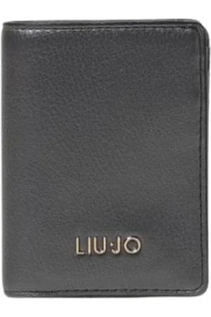 Liu Jo Accessoarer, Dam, ONE Size, Läder, Grå Läder Dragkedja Plånbok