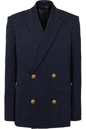 Balmain Jacka, Herr, L, PB Labyrinth satin jacquard blazer