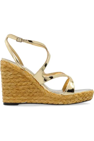 Jimmy Choo Skor, Dam, 36 EU, Läder, Kil sandaler Ayla 110