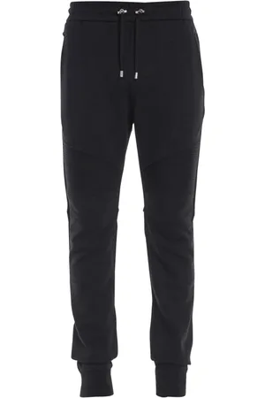 Balmain Byxor, Herr, S, Bomull, Joggingbyxor med Logotryck