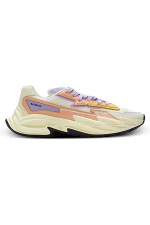 Balmain Skor, Dam, 37 EU, Läder, Run-Row Trainers