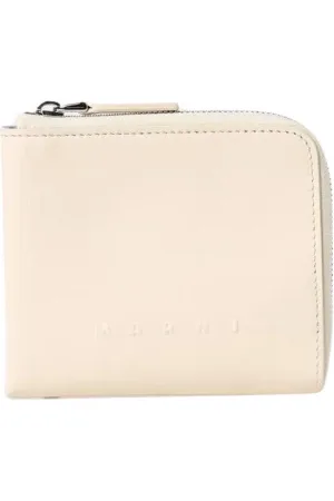 Marni Accessoarer, Dam, ONE Size, Läder, Elegant Läder Plånbok