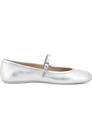 Gianvito Rossi Skor, Dam, 36 1/2 EU, Läder, Silk Washed Ballerina Skor