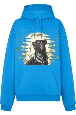 Balmain Sweatshirts & Hoodies, Herr, XS, Bomull, Disney x: The Lion King - Cassius Khumalo Print Hoodie