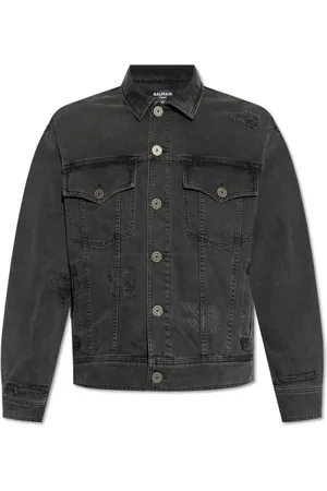 Balmain Jacka, Herr, L, Denim, Jeansjacka