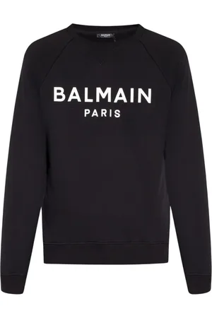Balmain Sweatshirts & Hoodies, Herr, M, Bomull, Huvtröjor