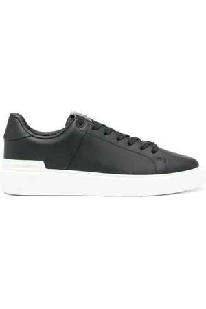 Balmain Skor, Herr, 44 EU, Svarta Sneakers för Män
