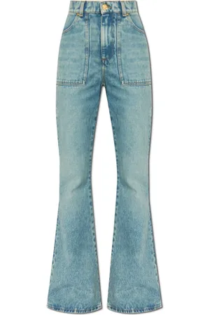 Balmain Jeans, Dam, XS, Denim, Utställda jeans