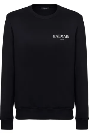 Balmain Sweatshirts & Hoodies, Herr, 2Xl, Bomull, Vintage sweatshirt