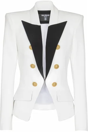 Balmain Jacka, Dam, M, 6-knapp tvåtonsjacka