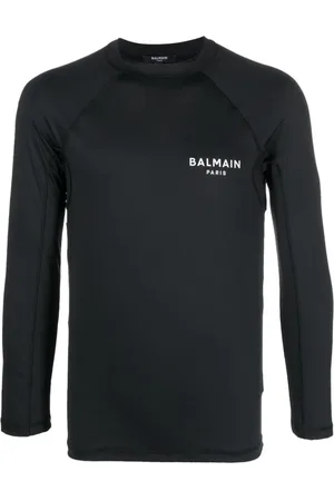 Balmain Topp, Herr, L, Nylon, Long Sleeve Tops