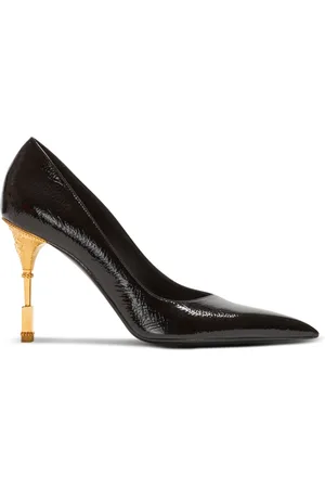 Balmain Skor, Dam, 40 EU, Läder, Moneta lackläderdomstolar
