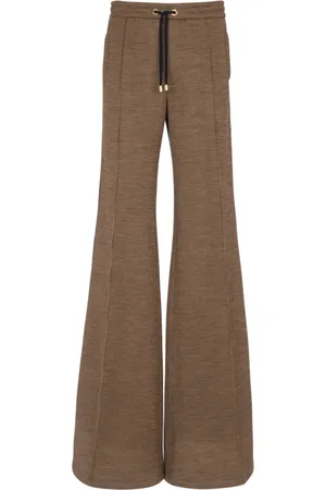 Balmain Byxor, Herr, L, Bomull, Casual byxor i jacquard pied-de-poule