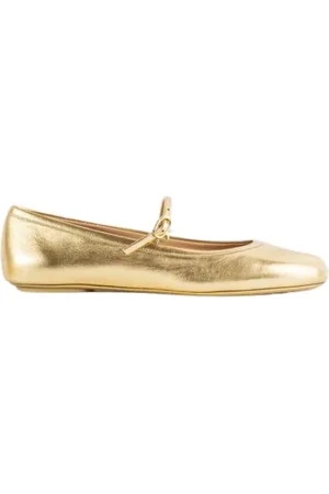 Gianvito Rossi Skor, Dam, 35 EU, Läder, Carla Ballerina