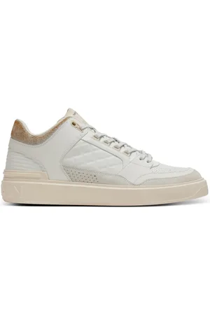 Balmain Skor, Herr, 42 EU, Läder, B-Court läder sneaker