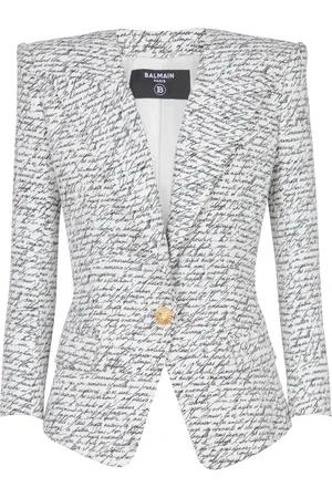 Balmain Jacka, Dam, S, 1-knäppt kavaj med 