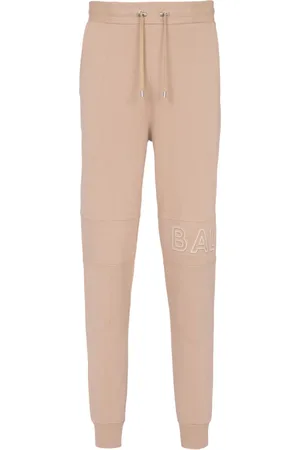 Balmain Byxor, Herr, 2Xl, Bomull, Präglad Logojoggingbyxor